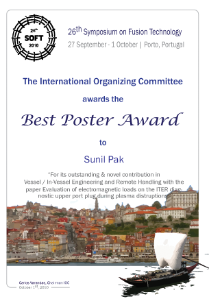 Best Poster Awards - Winners list