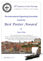 Best Poster Awards - Winners list